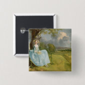 Thomas Gainsborough |Mr und Frau Andrews, c.1748-9 Button (Vorne & Hinten)