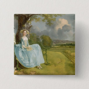 Thomas Gainsborough Mr und Frau Andrews, c.1748-9 Button