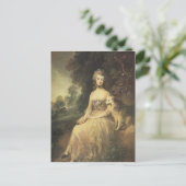 Thomas Gainsborough-Mrs Mary Robinson('Perdita') Postkarte (Stehend Vorderseite)