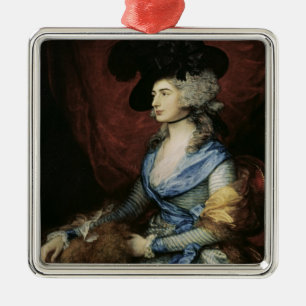 Thomas Gainsborough Mrs Sarah Siddons, die actres Silbernes Ornament