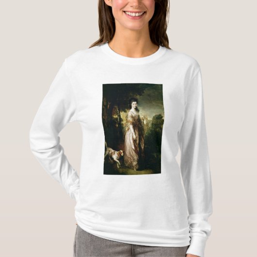 Thomas Gainsborough |Portrait von Frau T-Shirt (Vorderseite)