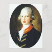 Thomas Gainsborough - Portrait von Prinz Edward Postkarte (Vorderseite)
