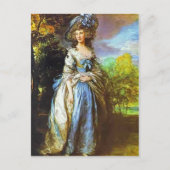 Thomas Gainsborough - Sophia Charlotte Postkarte (Vorderseite)