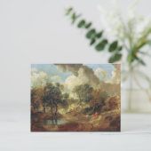 Thomas Gainsborough |Suffolk Landscape, 1748 Postkarte (Stehend Vorderseite)