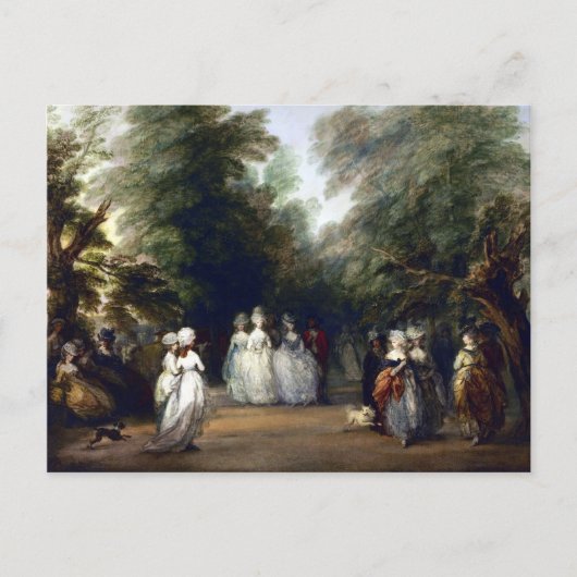 Thomas Gainsborough The Mall in St. James's Park Postkarte (Vorderseite)