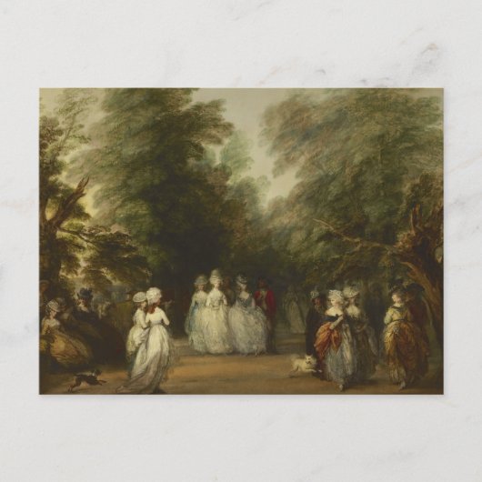 Thomas Gainsborough - The Mall in St. James's Park Postkarte (Vorderseite)