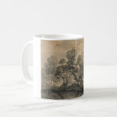 Thomas Gainsborough - Waldlandschaft Kaffeetasse (Vorderseite Links)