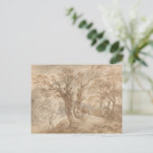 Thomas Gainsborough - Waldlandschaft mit Bauern Postkarte (Stehend Vorderseite)