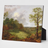 Thomas Gainsborough | Waldlandschaft mit einem Bau Fotoplatte (Seite)