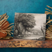 Thomas Gainsborough | Waldlandschaft mit Karren Fotoplatte (Seite)