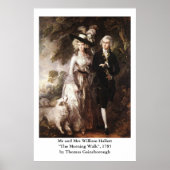 Thomas Gainsborough's Mr. and Mrs. William Hallett Poster (Vorne)