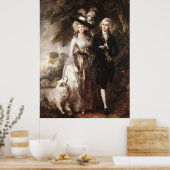 Thomas Gainsborough's Mr. and Mrs. William Hallett Poster (Küche)