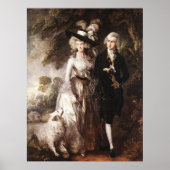 Thomas Gainsborough's Mr. and Mrs. William Hallett Poster (Vorne)