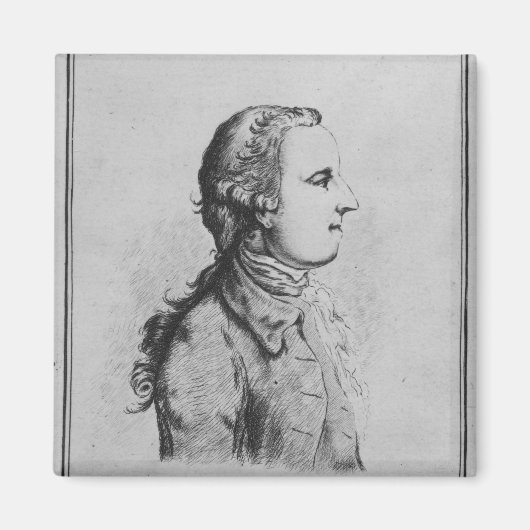 Thomas Gray, gezeichnet von William Henshaw Magnet (Vorne)