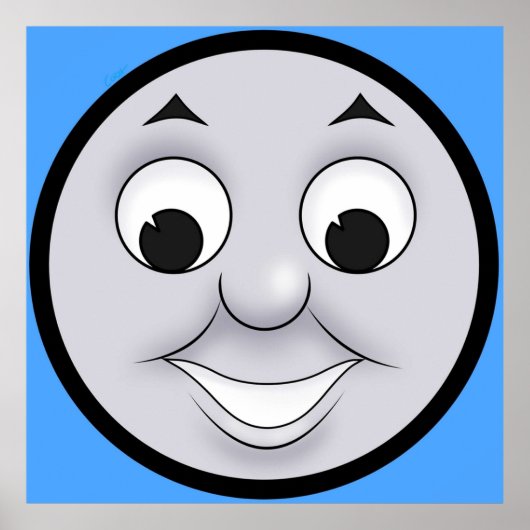 Thomas happy face Cartoon ver Poster (Vorne)
