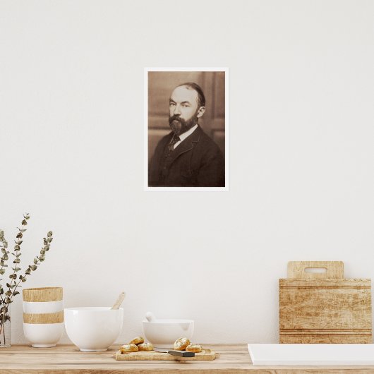 Thomas Hardy (1840-1928) (sepia-Foto) Poster (Küche)