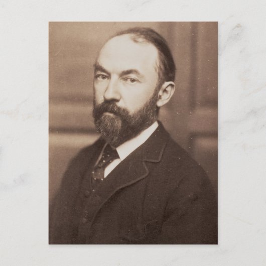 Thomas Hardy (1840-1928) (sepia-Foto) Postkarte (Vorderseite)