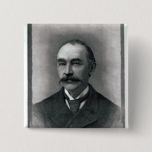 Thomas Hardy, 1892 Button (Vorderseite)
