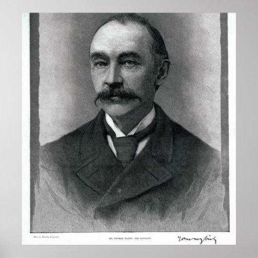 Thomas Hardy, 1892 Poster (Vorne)