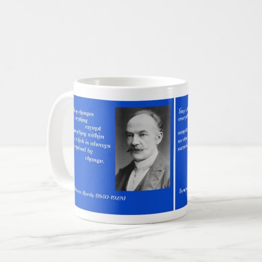 Thomas Hardy (Entwurf A) Kaffeetasse (Vorderseite Links)