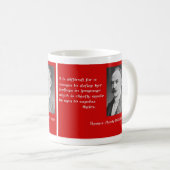 Thomas Hardy (Entwurf B) Kaffeetasse (VorderseiteRechts)