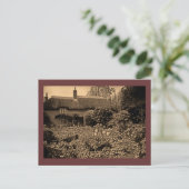 Thomas Hardys Hütte , Dorset, England, Vereinigtes Postkarte (Stehend Vorderseite)