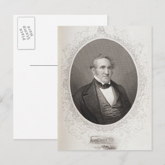 Thomas Hart Benton Postkarte (Vorne/Hinten)