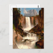 Thomas Hill's Vernal Falls, Yosemite Postkarte (Vorne/Hinten)
