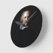 Thomas Hobbes durch John Michael Wright Runde Wanduhr (Winkel)