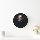Thomas Hobbes durch John Michael Wright Runde Wanduhr (Zuhause)