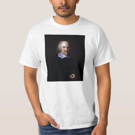 Thomas Hobbes durch John Michael Wright T-Shirt (Vorderseite)