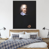 Thomas Hobbes von John Michael Wright Leinwanddruck (Insitu (Schlafzimmer))