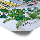 Thomas' House | Marseille, Frankreich Poster (Ecke)