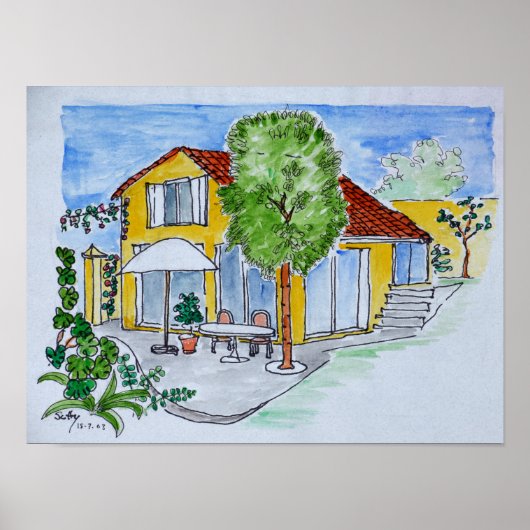 Thomas' House | Marseille, Frankreich Poster (Vorne)