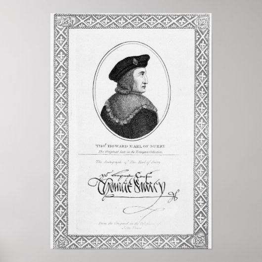 Thomas Howard Poster (Vorne)