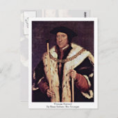 Thomas Howard von Hans Holbein der Jüngere Postkarte (Vorne/Hinten)