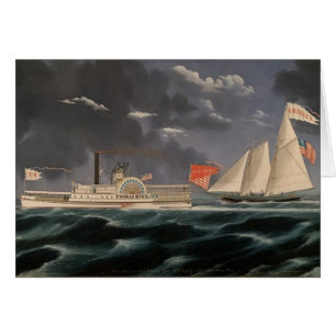 Thomas Hunt und die America 1852
