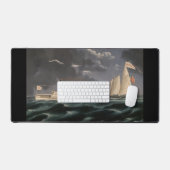 Thomas Hunt und die USA 1852 Schreibtischunterlage (Tastatur & Maus)