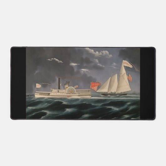 Thomas Hunt und die USA 1852 Schreibtischunterlage (Vorderseite)