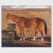 Thomas J. Scott Portrait of Lexington Geschenkpapier (Flach)