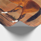 Thomas J. Scott Portrait of Lexington Geschenkpapier (Ecke)