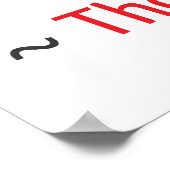 Thomas Jefferson #1 Poster (Ecke)