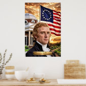 Thomas Jefferson: 3. Präsident der USA Poster (Küche)