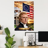 Thomas Jefferson: 3. Präsident der USA Poster (Heimbüro)