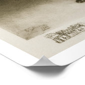 Thomas Jefferson, 3. Präsident der Vereinigten Sta Poster (Ecke)