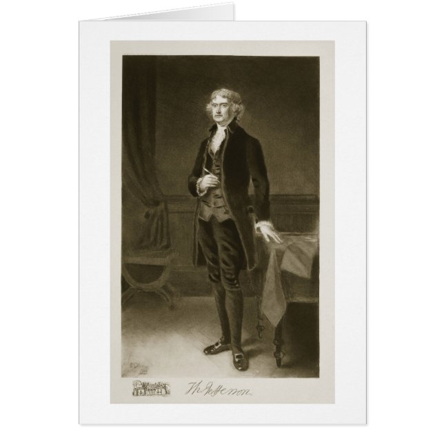 Thomas Jefferson, 3. Präsident des vereinigten (Vorne)