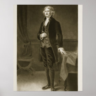 Thomas Jefferson, 3. Präsident des vereinigten Poster