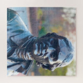 Thomas Jefferson 3. Präsident von Amerika. Puzzle (Horizontal)