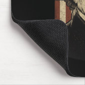 Thomas Jefferson 4. Juli Unabhängigkeitstag Mousepad (Ecke)