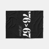 Thomas Jefferson 76 > 67 Selbst-evident Minimales Fleecedecke (Vorderseite (Horizontal))